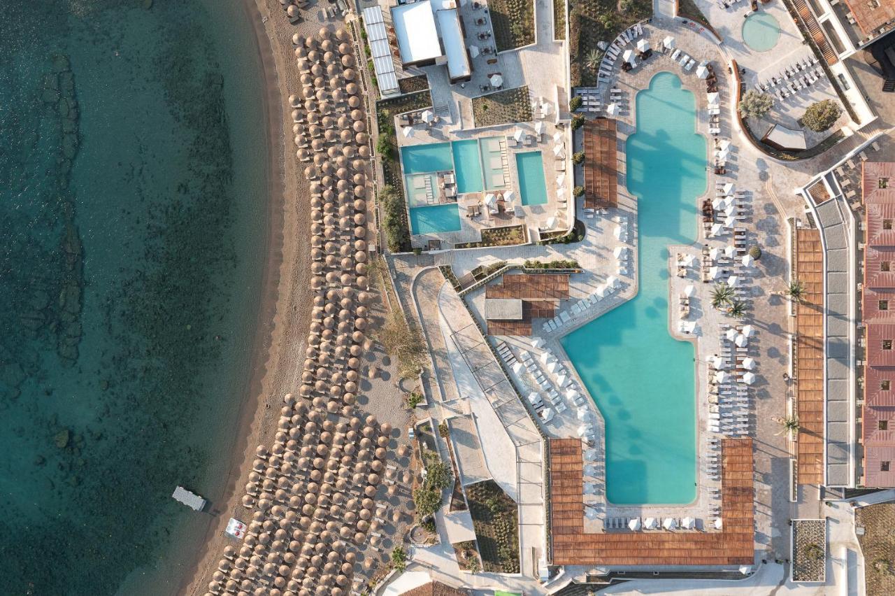 Helea Lifestyle Beach Resort Kallithéa 外观 照片 Aerial view of the hotel