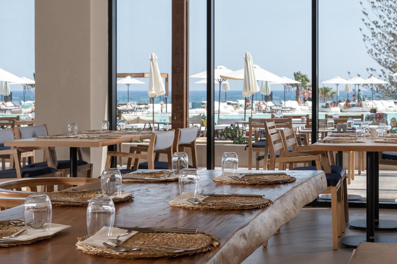 Helea Lifestyle Beach Resort Kallithéa 外观 照片 Restaurant