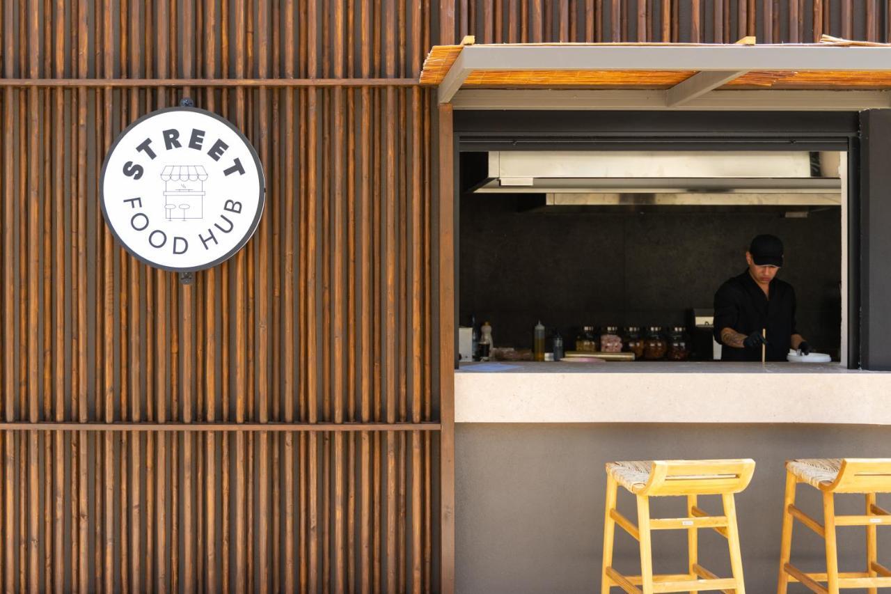 Helea Lifestyle Beach Resort Kallithéa 外观 照片 Street Food Hub