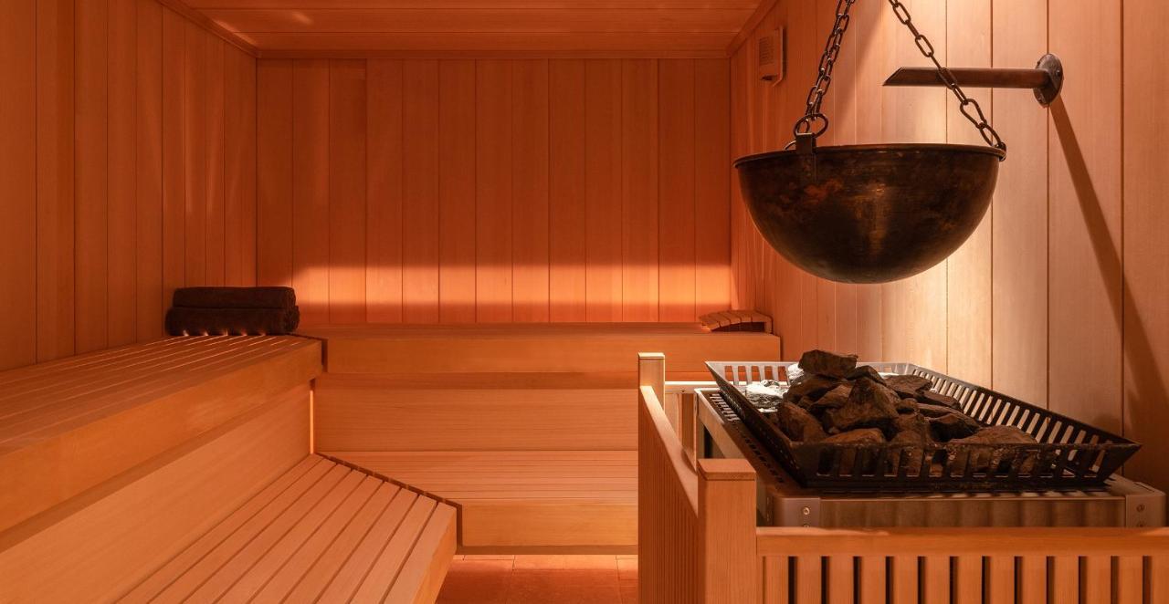 Helea Lifestyle Beach Resort Kallithéa 外观 照片 A Finnish sauna