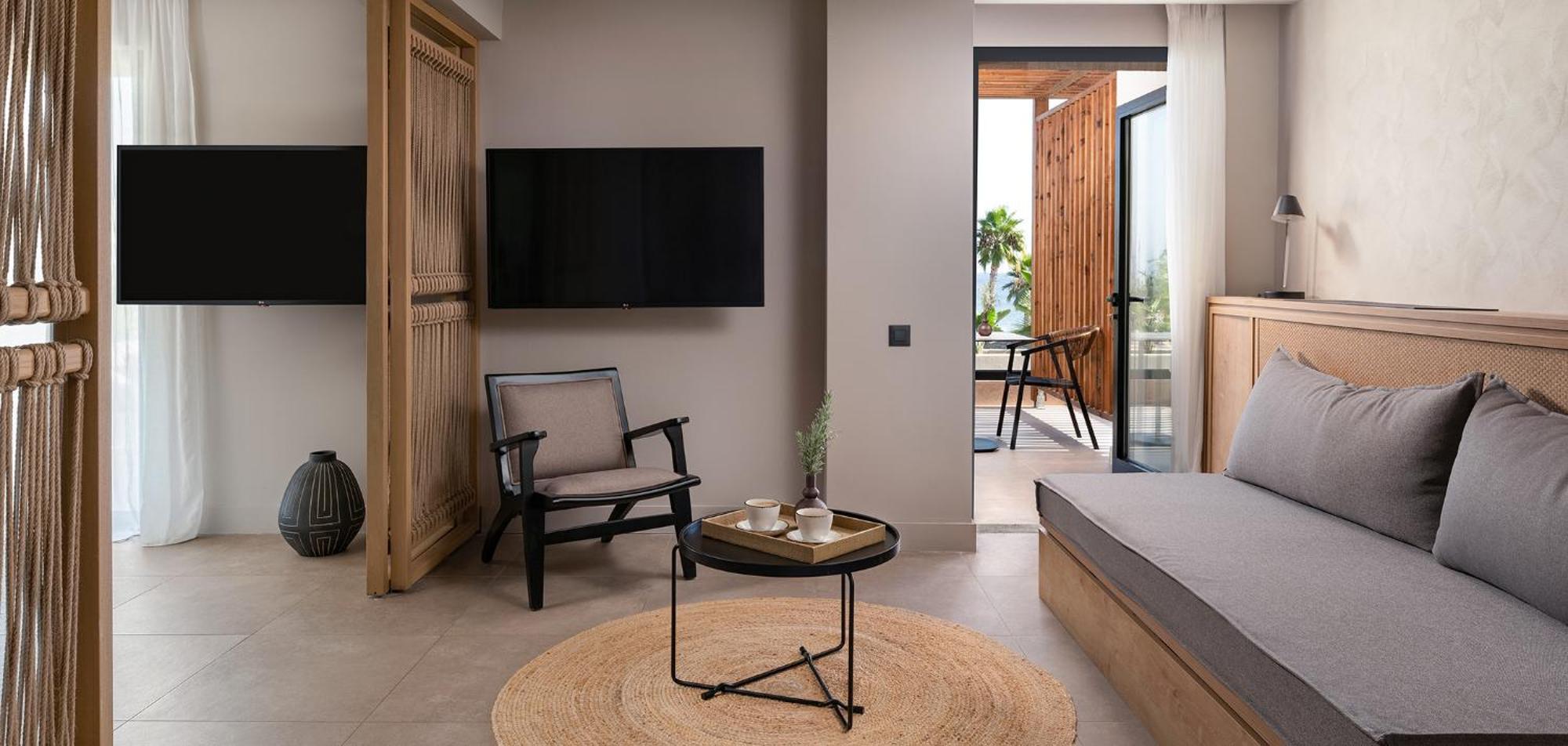 Helea Lifestyle Beach Resort Kallithéa 外观 照片 Deluxe Room