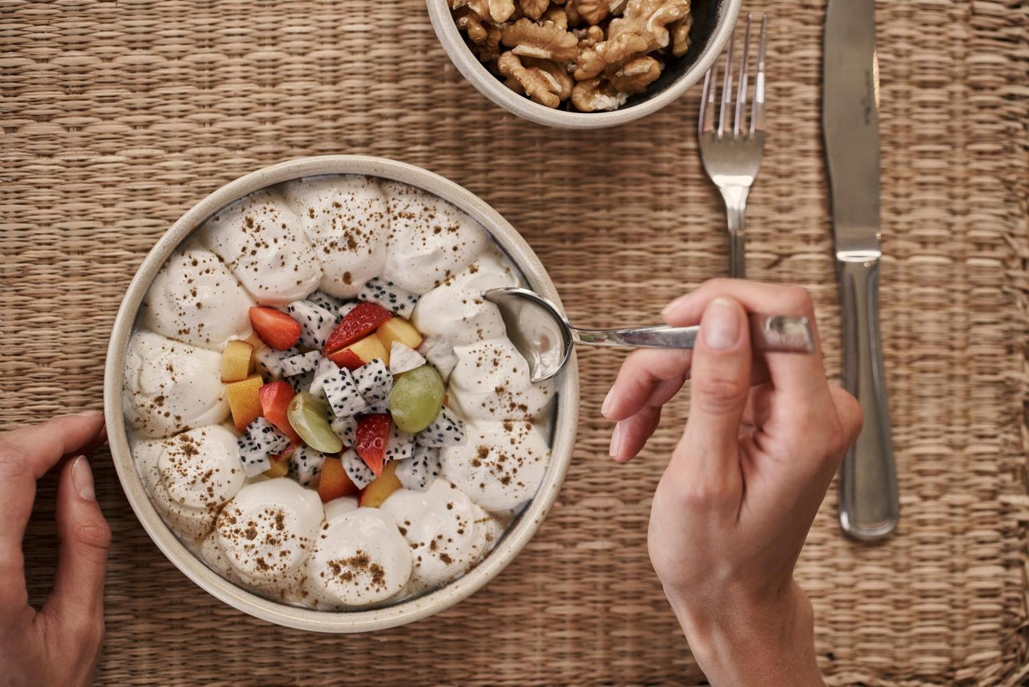 Helea Lifestyle Beach Resort Kallithéa 外观 照片 A bowl of chia pudding